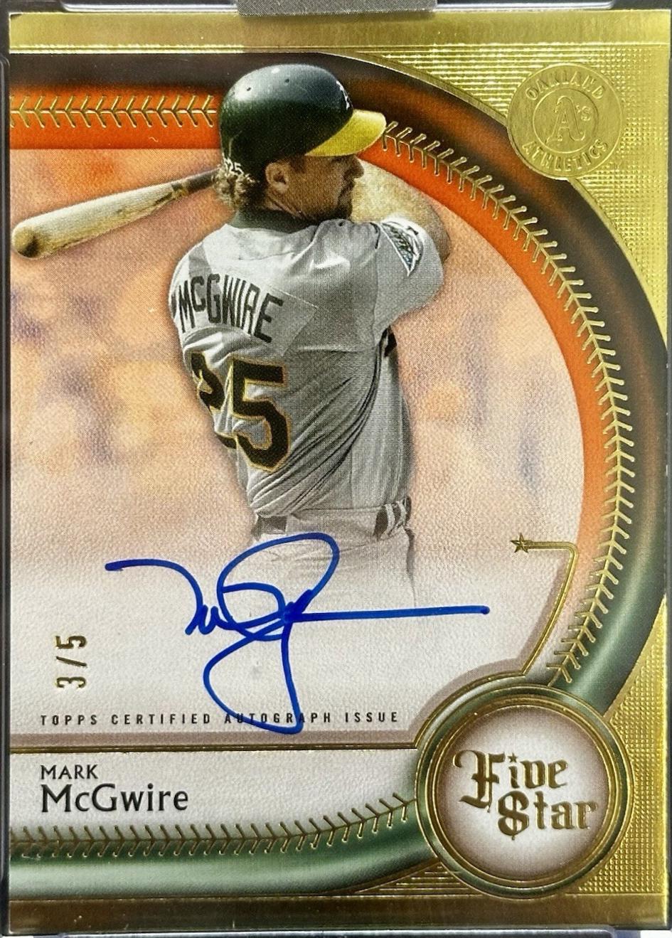 Mark McGwire [Orange] #FSA-MM