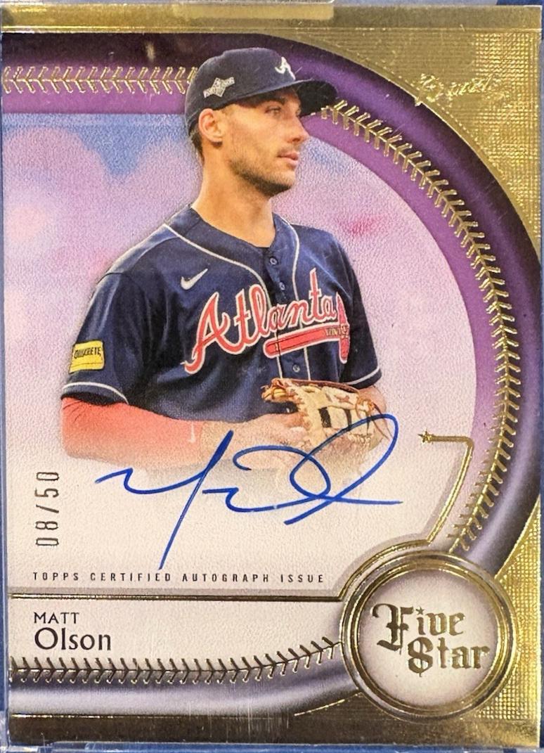 Matt Olson [Purple] #FSA-MO