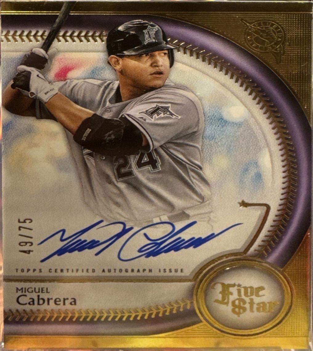 Miguel Cabrera [Aqua] #FSA-MC