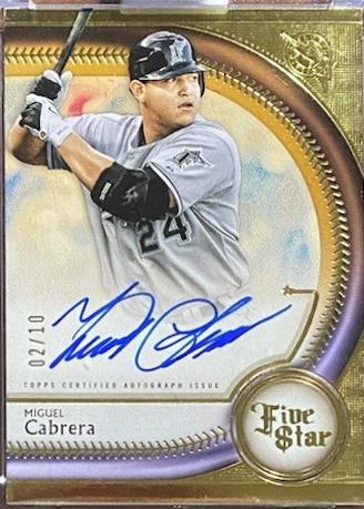 Miguel Cabrera [Gold] #FSA-MC