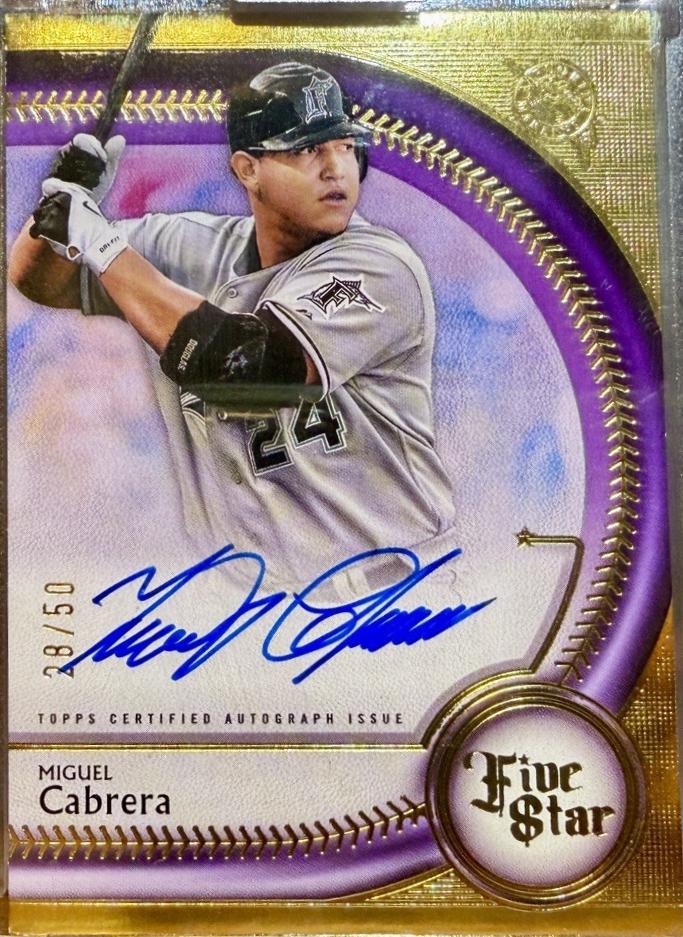Miguel Cabrera [Purple] #FSA-MC