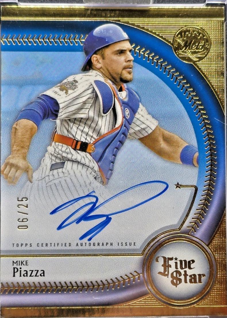 Mike Piazza [Blue] #FSA-MP