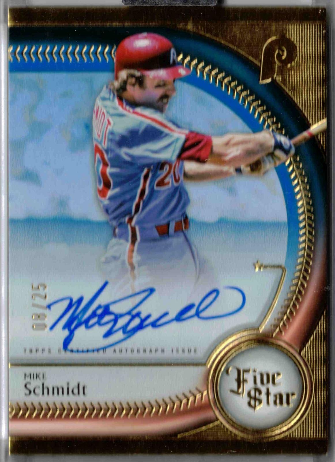 Mike Schmidt [Blue] #FSA-MS