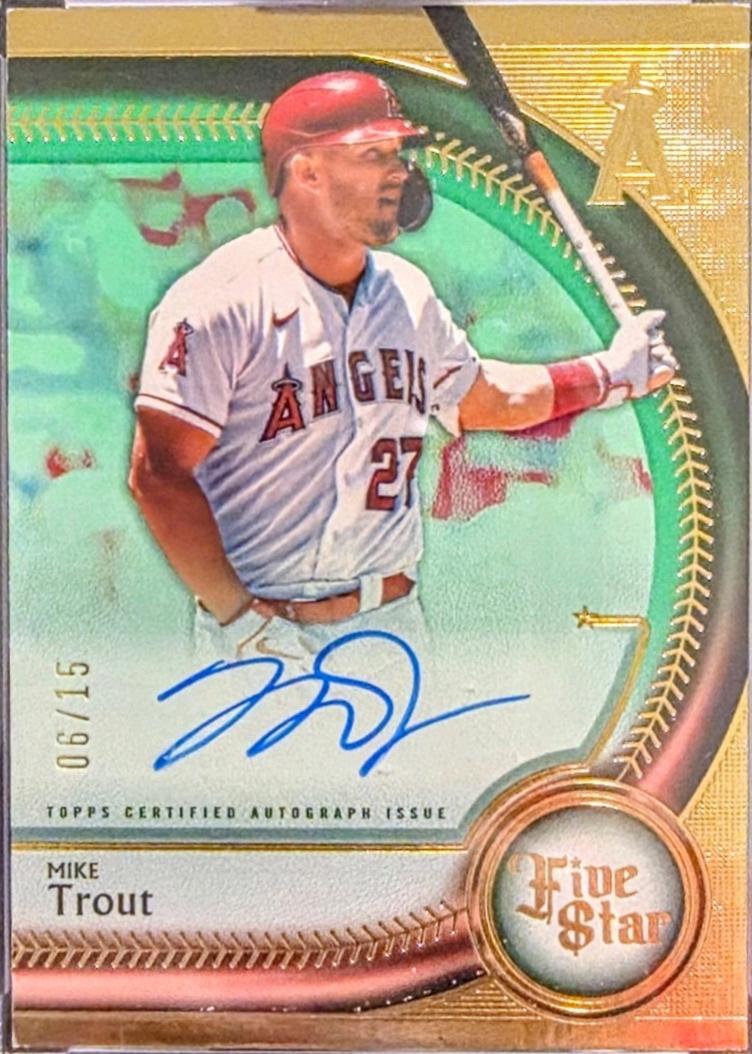 Mike Trout [Green] #FSA-MT