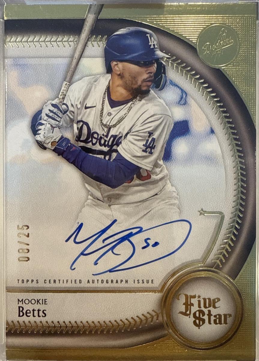 Mookie Betts [Blue] #FSA-MB