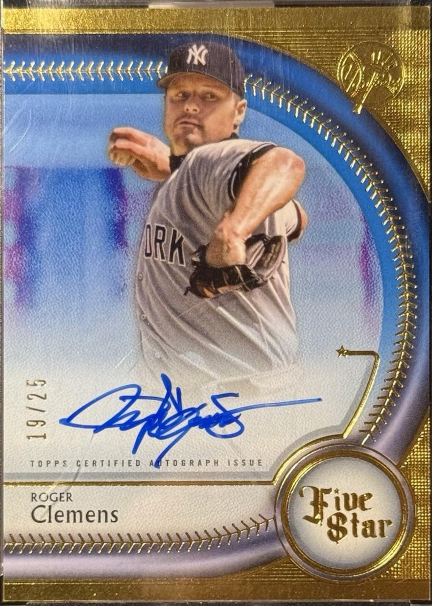 Roger Clemens [Blue] #FSA-RCL