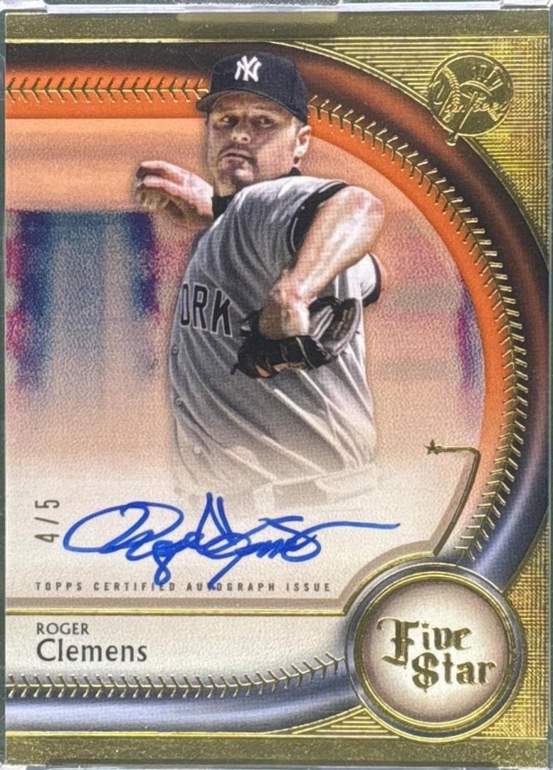 Roger Clemens [Orange] #FSA-RCL