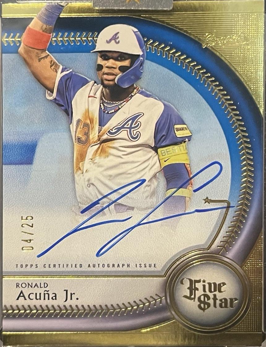 Ronald Acuna Jr. [Blue] #FSA-RA