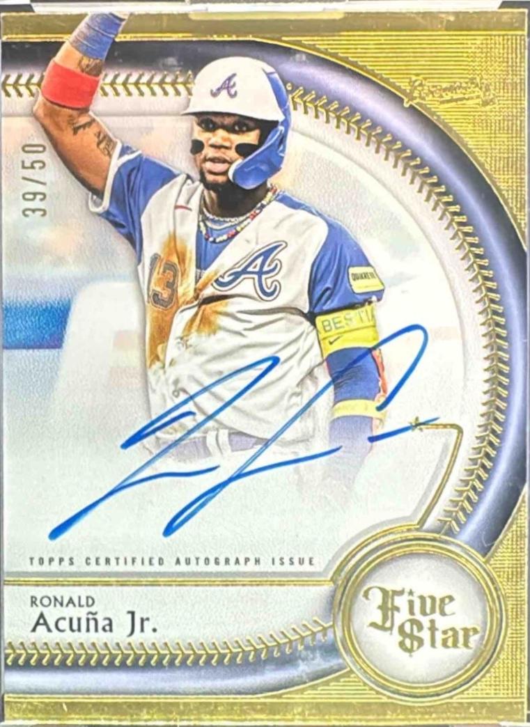 Ronald Acuna Jr. [Purple] #FSA-RA
