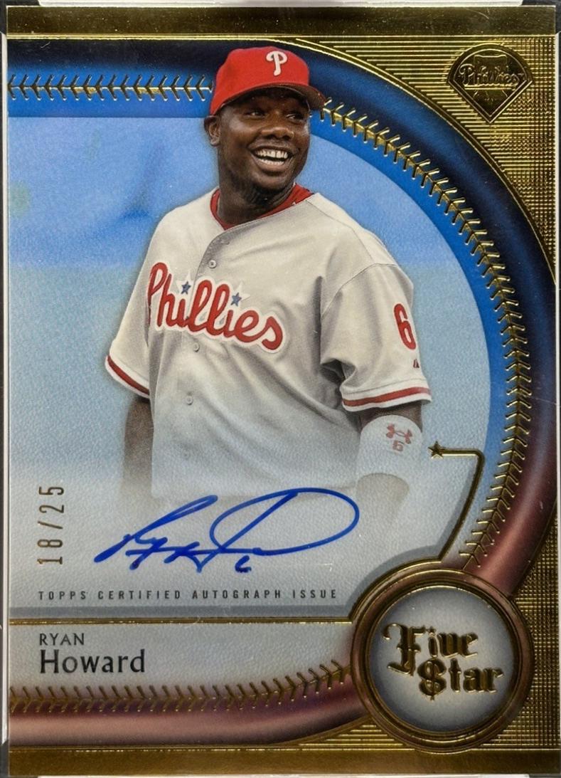 Ryan Howard [Blue] #FSA-HOW