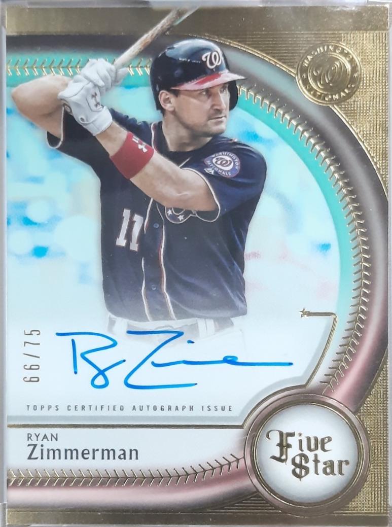 Ryan Zimmerman [Aqua] #FSA-RZ