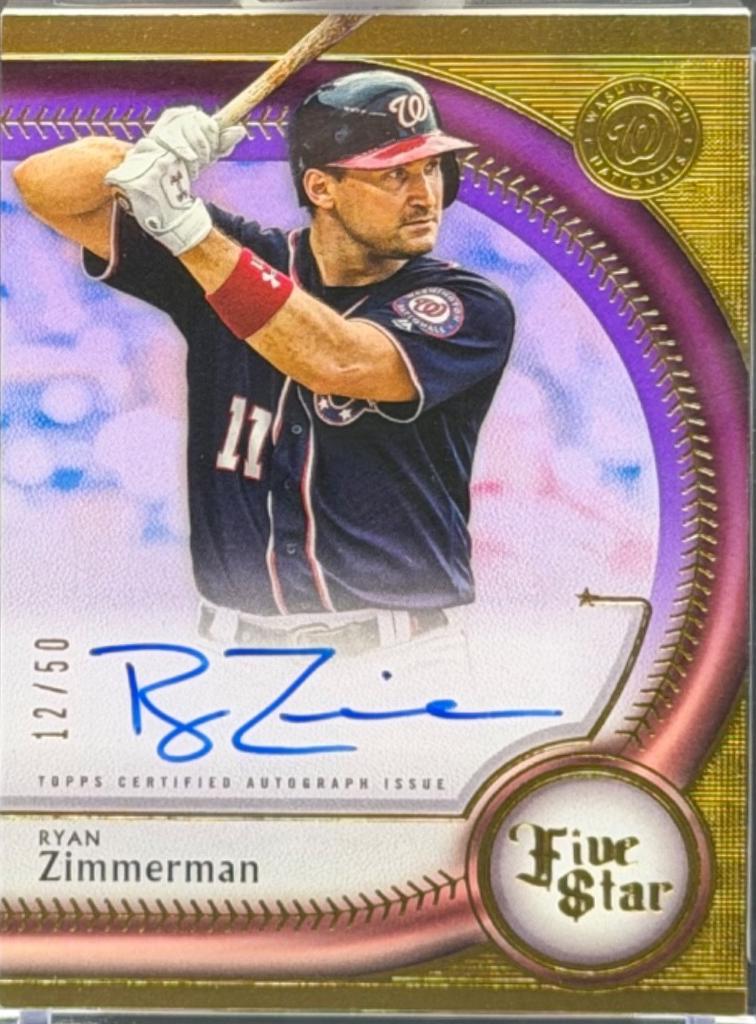 Ryan Zimmerman [Purple] #FSA-RZ