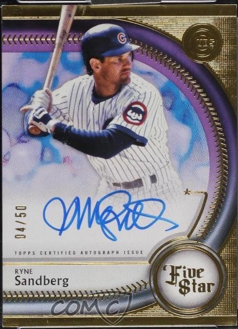 Ryne Sandberg [Purple] #FSA-RS