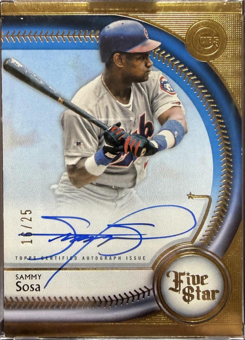 Sammy Sosa [Blue] #FSA-SS