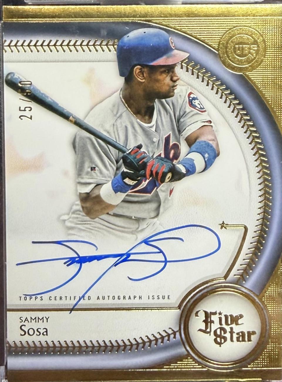 Sammy Sosa [Purple] #FSA-SS