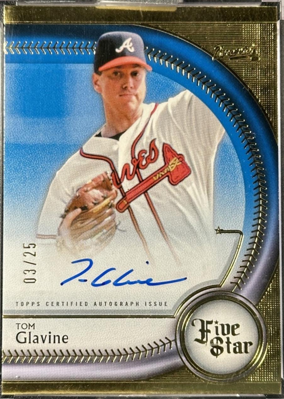 Tom Glavine [Blue] #FSA-TG