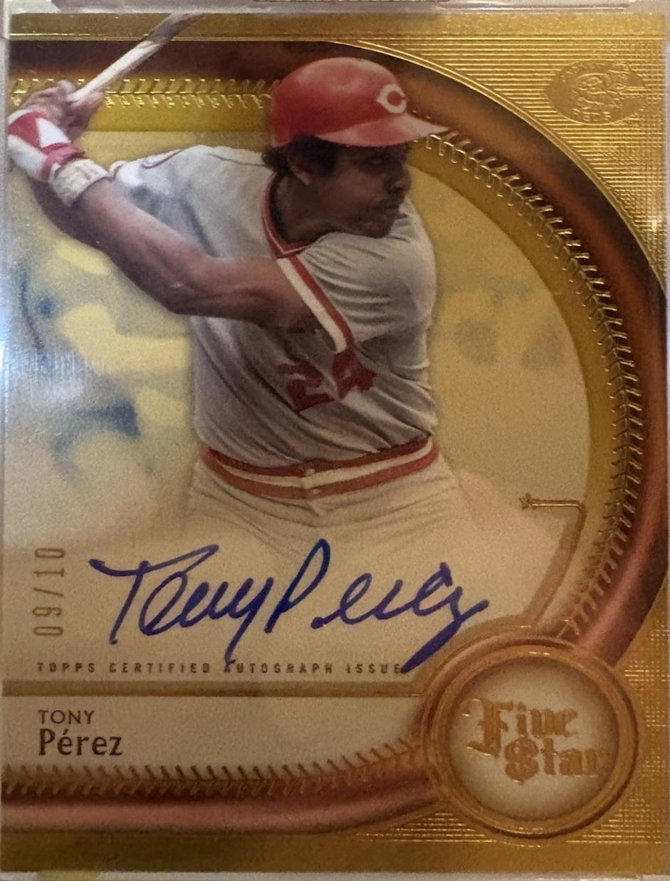 Tony Perez [Gold] #FSA-TP