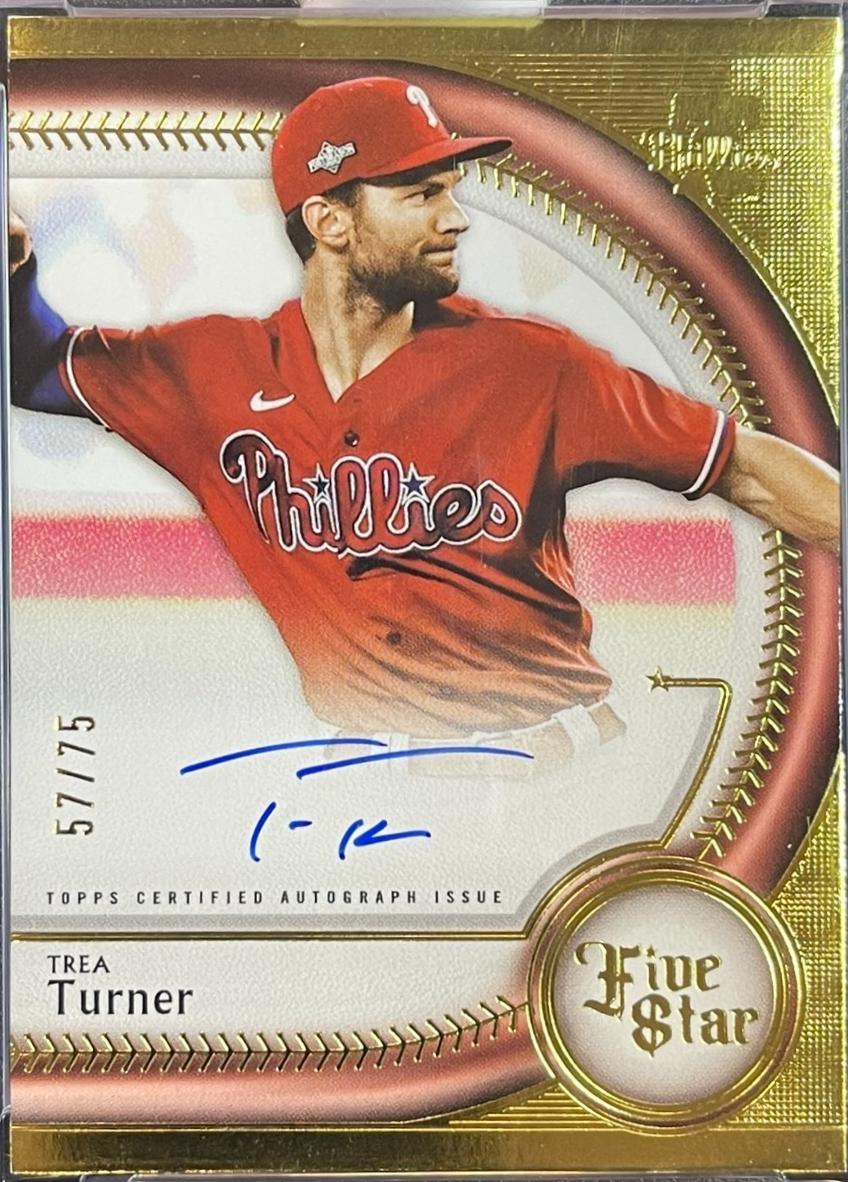 Trea Turner [Gold] #FSA-TT