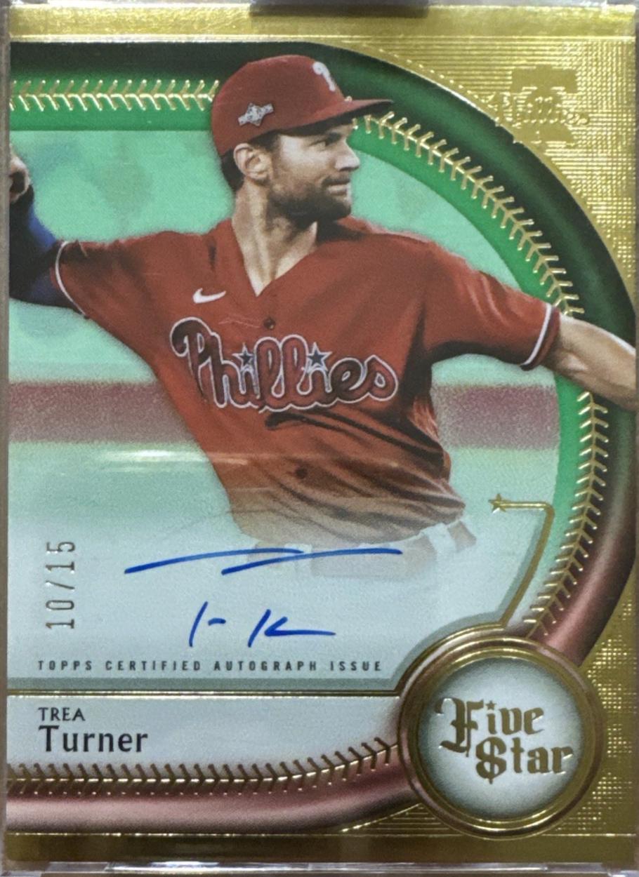 Trea Turner [Green] #FSA-TT