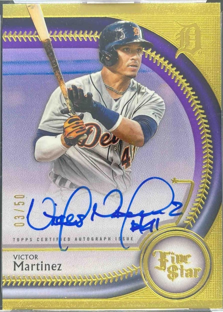 Victor Martinez [Purple] #FSA-VM