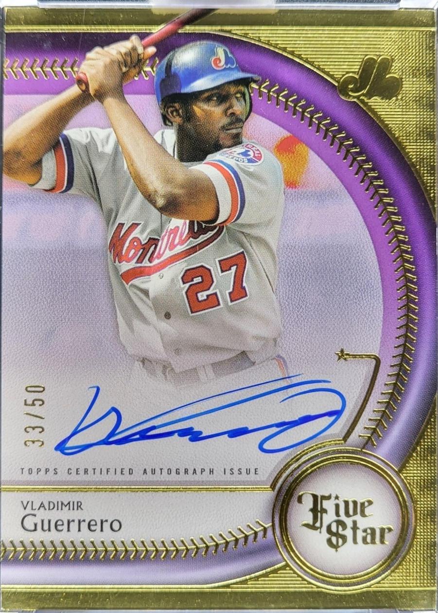 Vladimir Guerrero [Purple] #FSA-VG