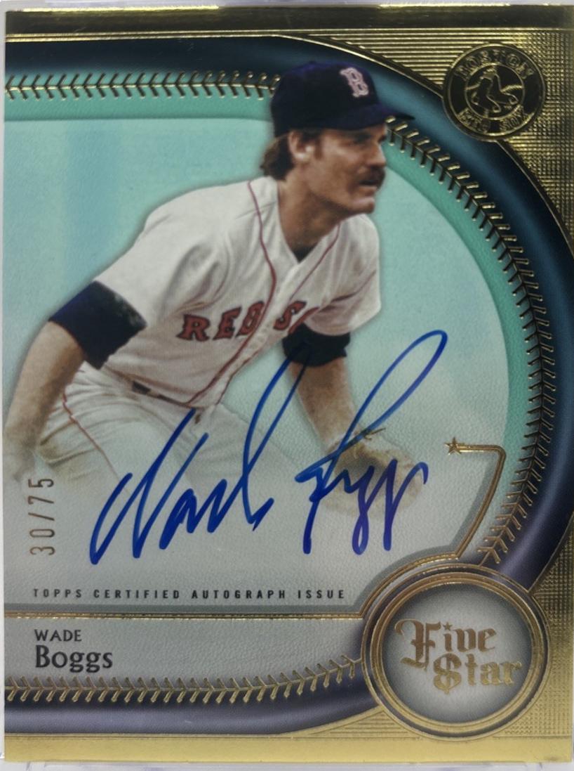 Wade Boggs [Aqua] #FSA-WB