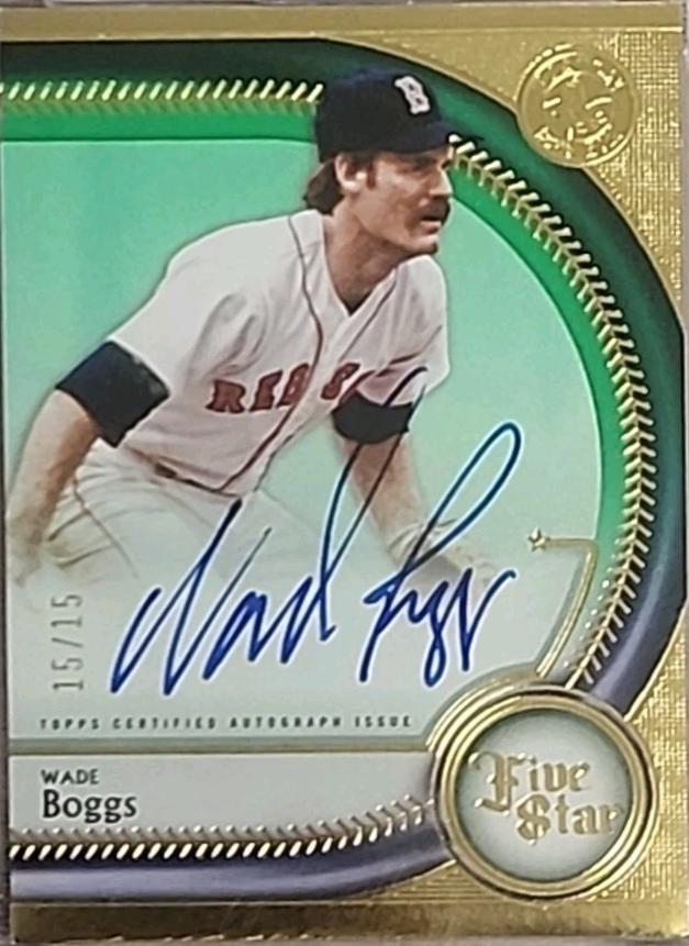 Wade Boggs [Green] #FSA-WB