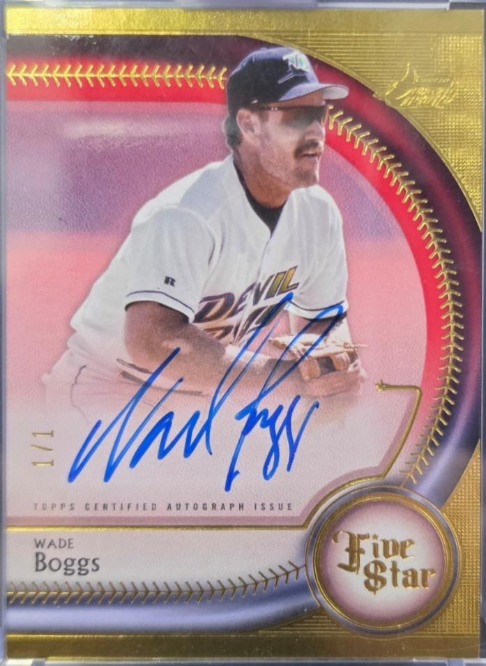 Wade Boggs [Green] #FSA-WBO