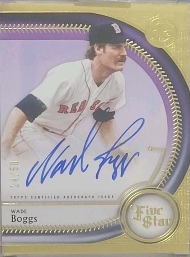 Wade Boggs [Purple] #FSA-WB