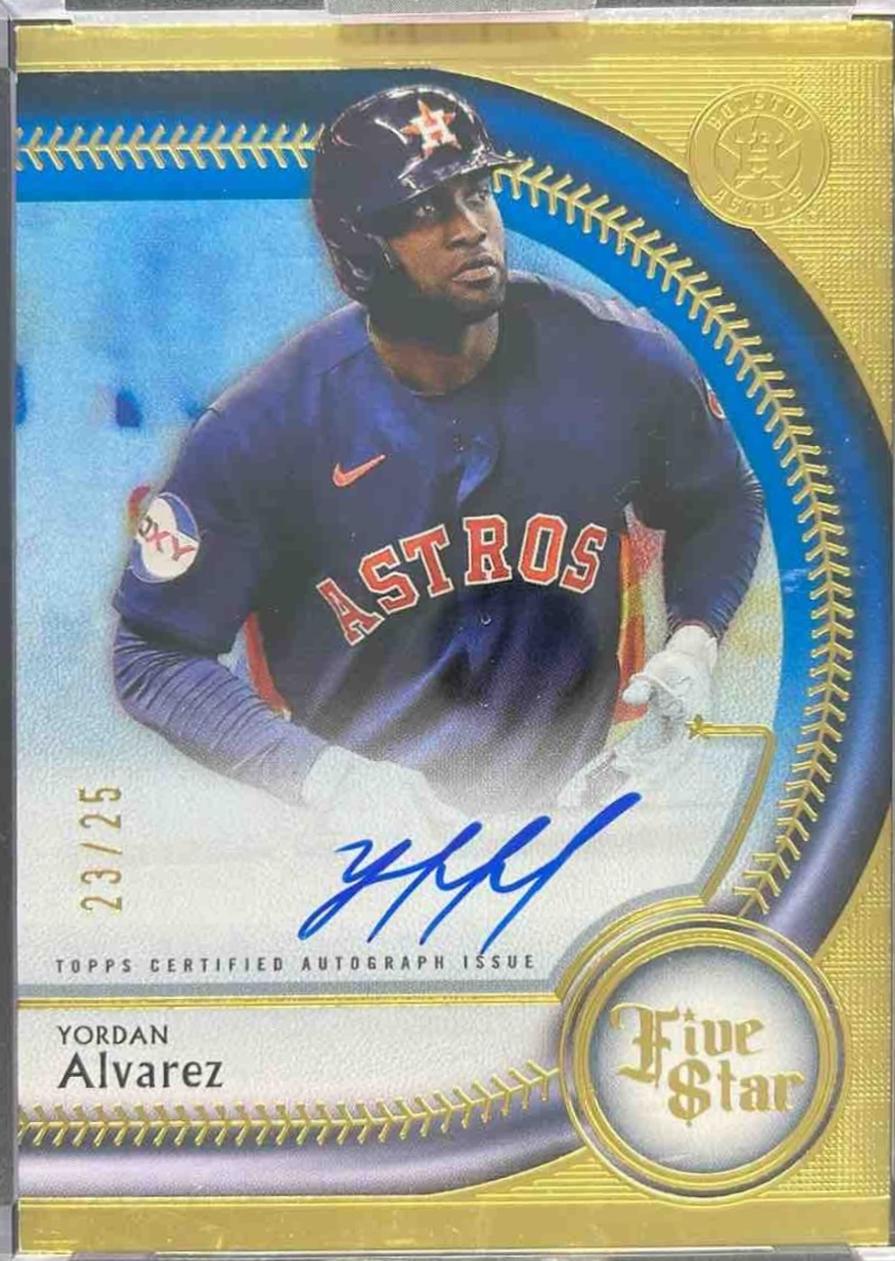Yordan Alvarez [Blue] #FSA-YA