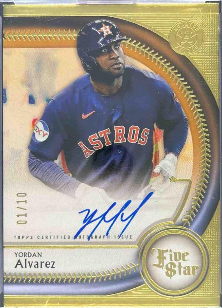 Yordan Alvarez [Gold] #FSA-YA