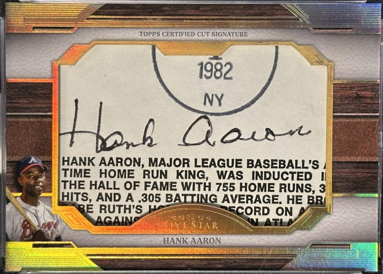 Hank Aaron #FSCS-HA