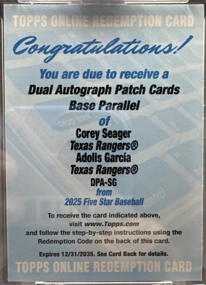 Corey Seager / Adolis Garcia #DPA-SG