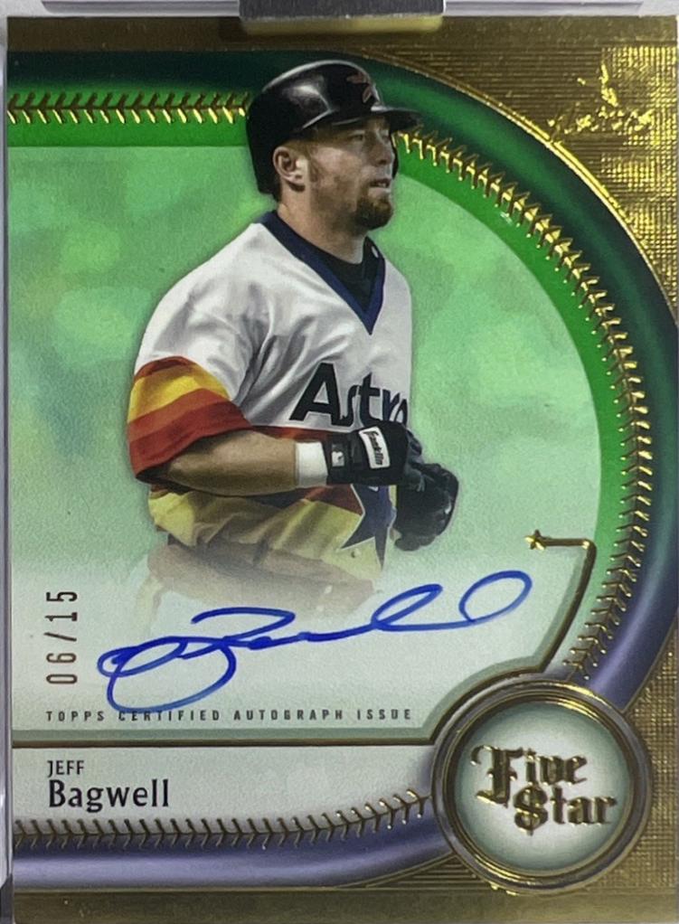 Jeff Bagwell [Blue] #FA-JB