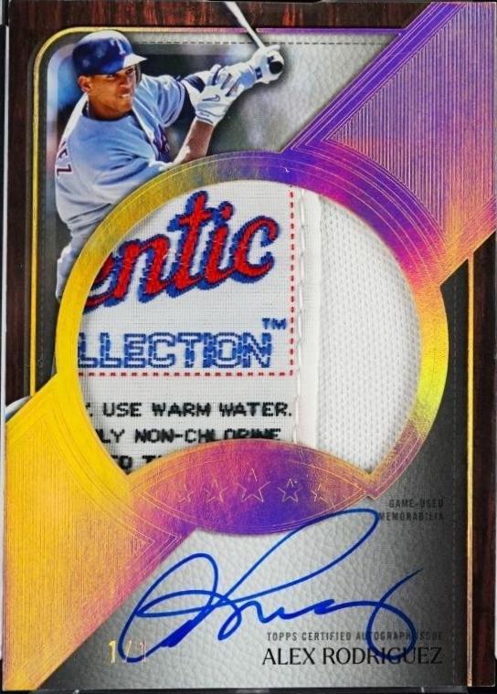 Alex Rodriguez [Patch] #JPA-AROD
