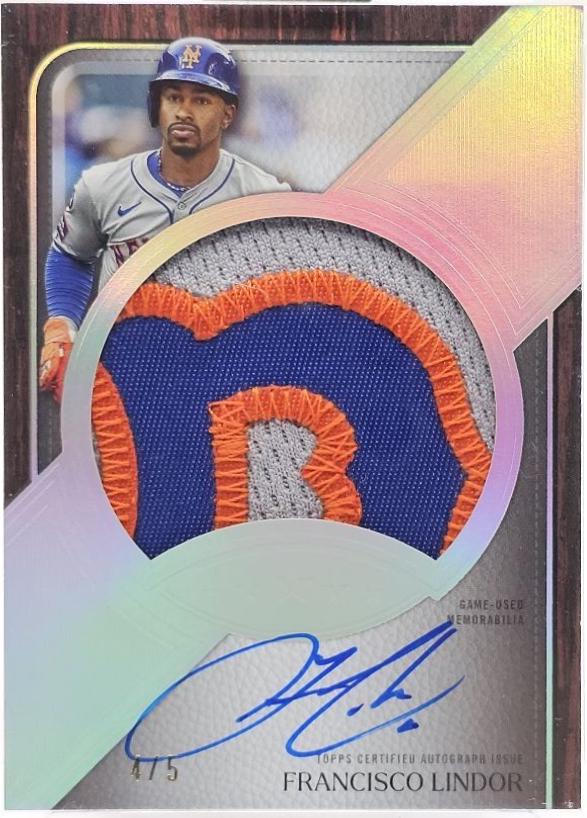 Francisco Lindor [Silver Rainbow] #JPA-FL