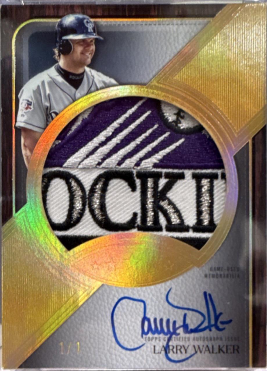 Larry Walker [Patch] #JPA-LW