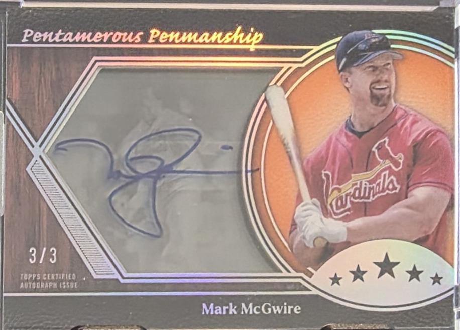 Mark McGwire [Orange] #PP-MM