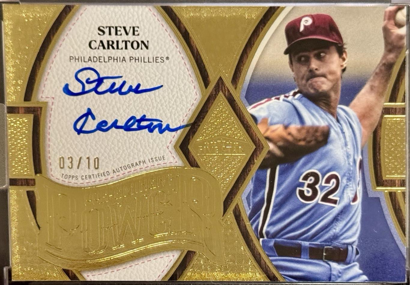Steve Carlton [Gold] #PEP-SC