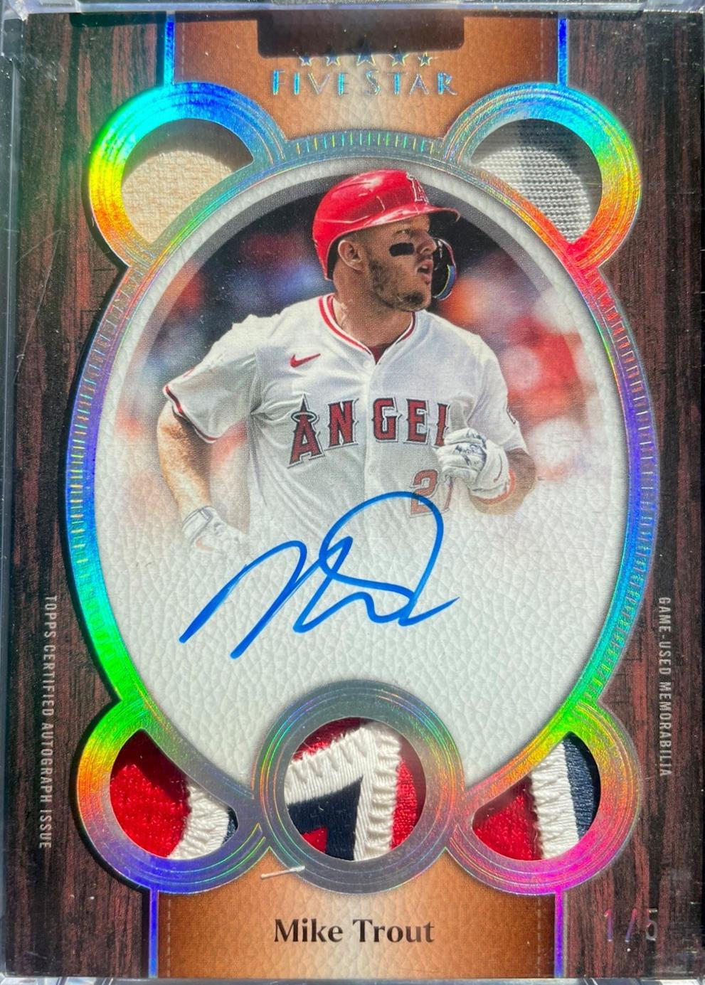 Mike Trout [Red] #QRA-MT