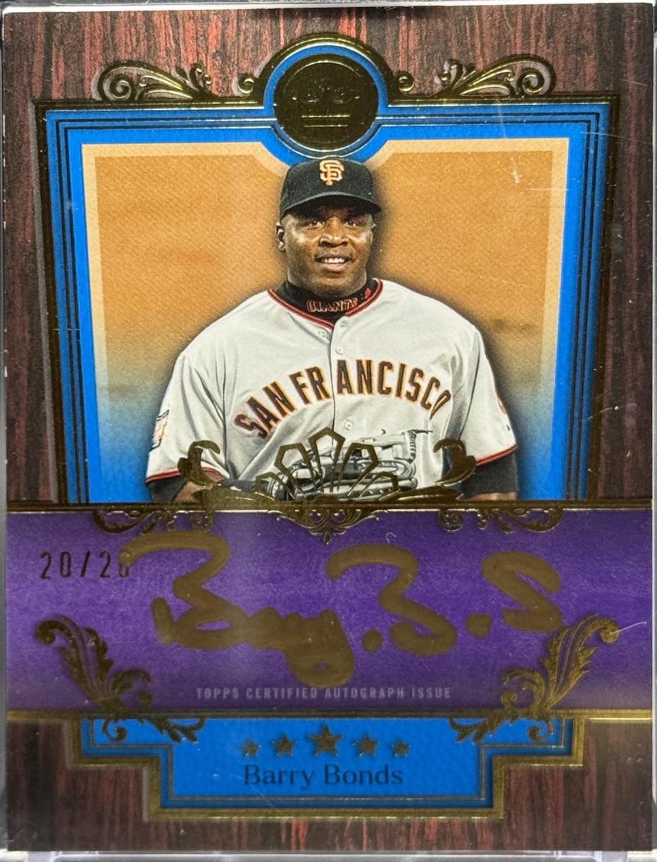 Barry Bonds [Blue] #BR-BB