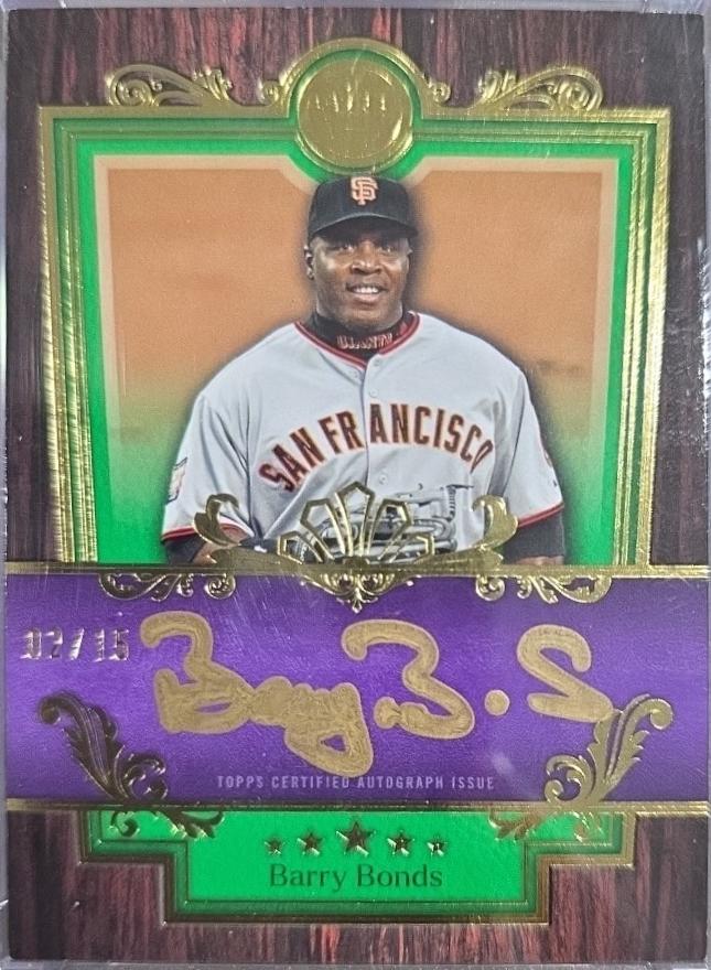 Barry Bonds [Gold] #BR-BB