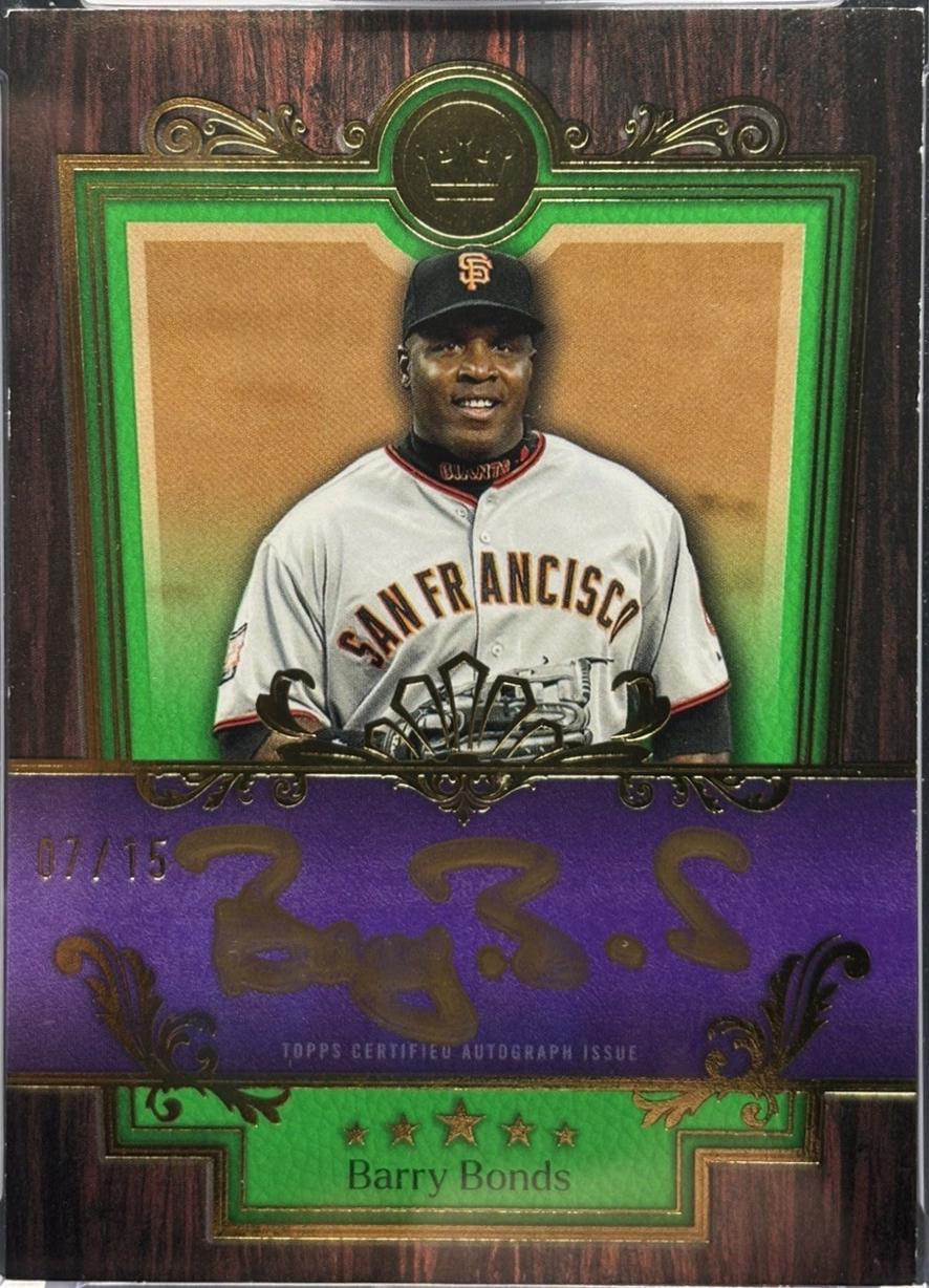 Barry Bonds [Green] #BR-BB
