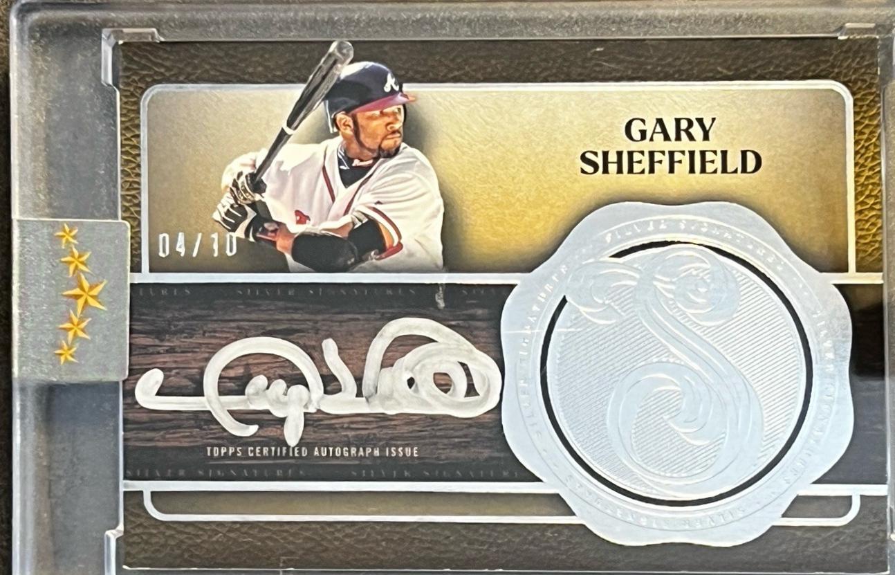 Gary Sheffield [Gold] #FSS-GS