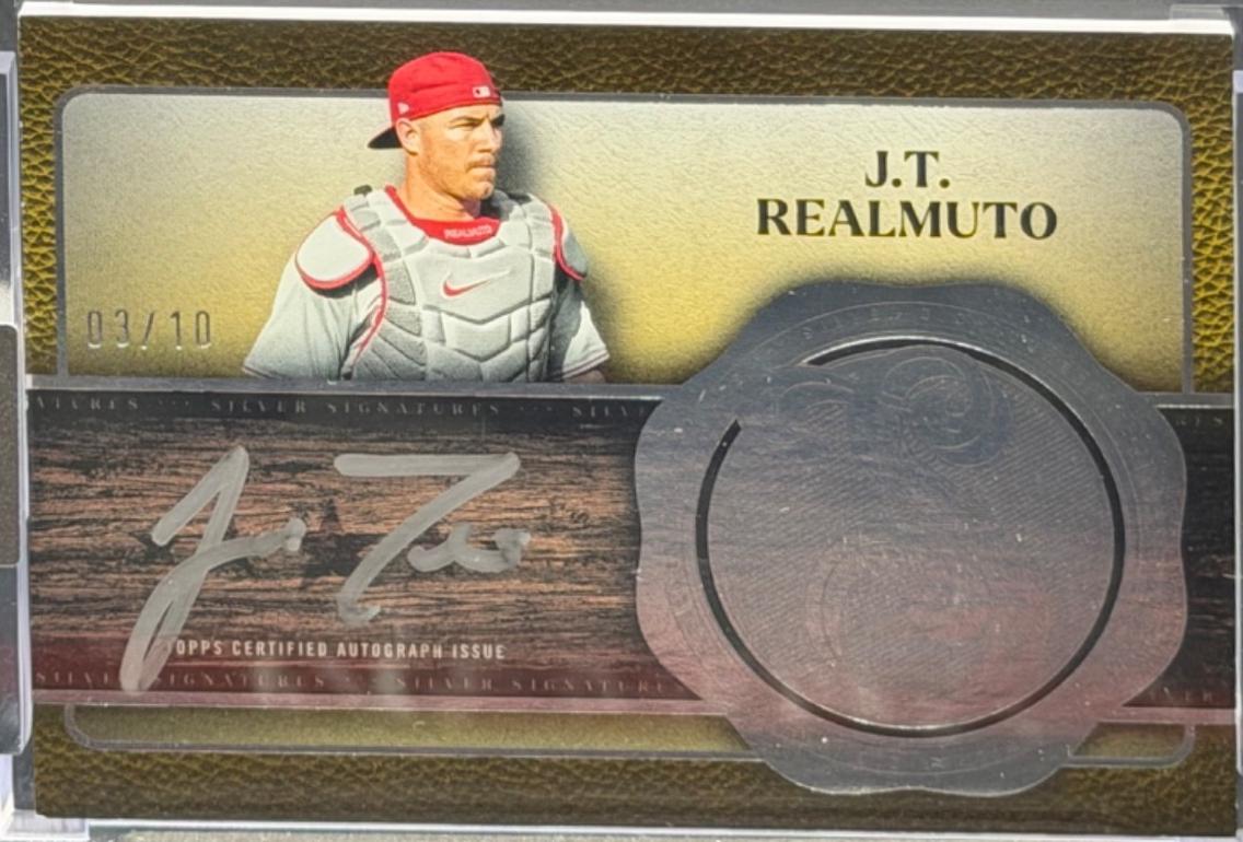 J.T. Realmuto [Gold] #FSS-JT