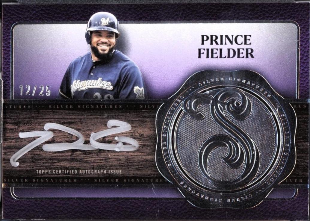 Prince Fielder [Purple] #FSS-PF