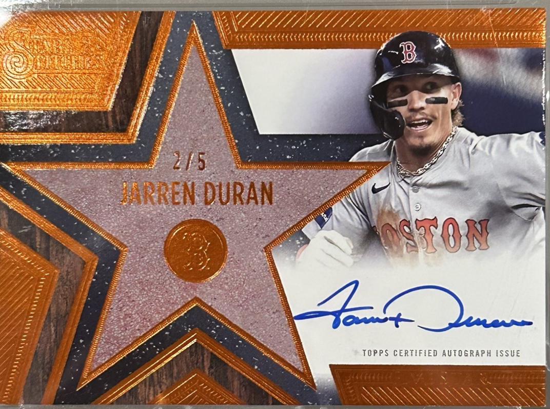 Jarren Duran [Orange] #SS-JD