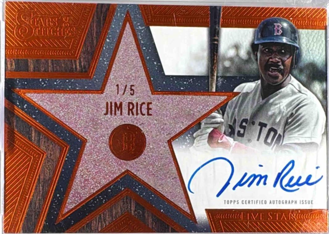 Jim Rice [Orange] #SS-JRI