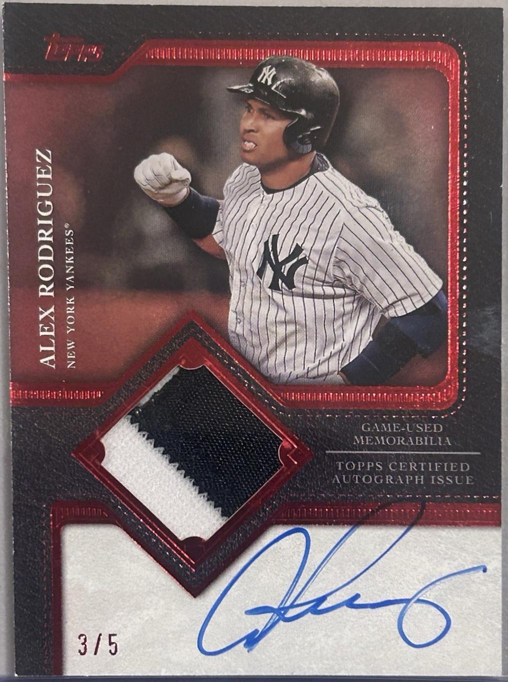 Alex Rodriguez [Red] #TFAP-AROD