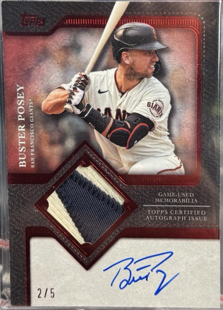 Buster Posey [Red] #TFAP-BP